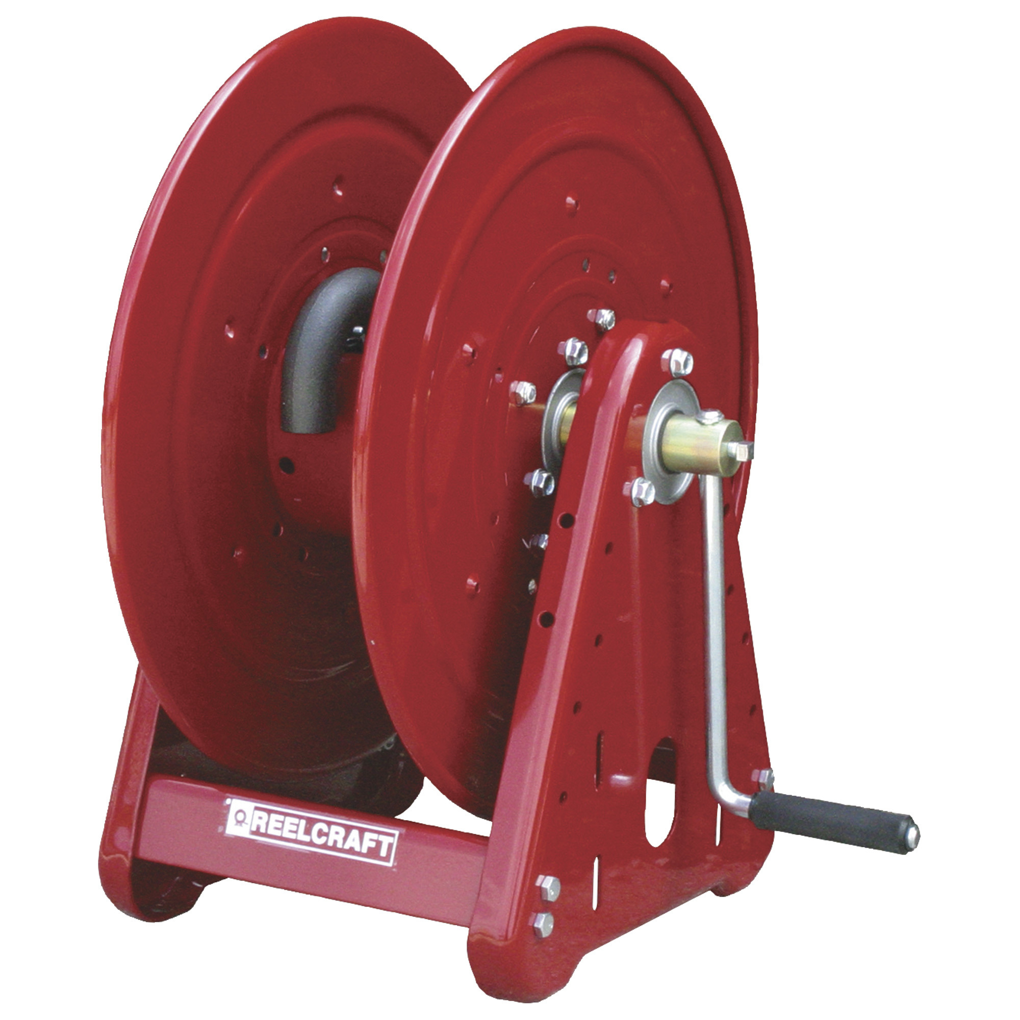 Reelcraft Heavy-Duty Hand Crank Hose Reel, No Hose, 3/4in. x 50ft. Hose Capacity, Max. 1000 PSI, Model#  CA33106 L